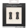 Ouch Magnetic Nipple Clamps Balance Pin Black 2pc