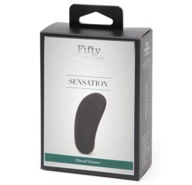 Sensation Clitoral Vibrator Black, Fifty Shades of Grey