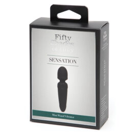 Sensation Mini Wand Vibrator, Fifty Shades