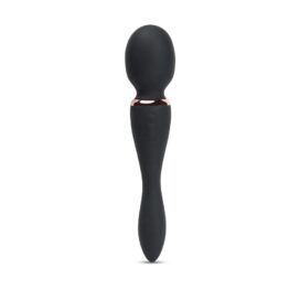 Sensuelle Alluvion XLR8 Dual Ended Flexible Wand Black
