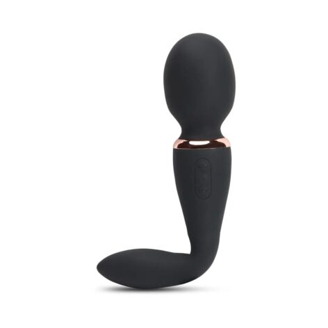 Sensuelle Alluvion XLR8 Dual Ended Flexible Wand Black