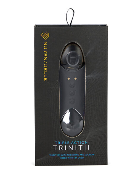 Sensuelle Trinitii 18K Gold Suction Tongue Vibe