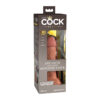 King Cock Elite 6 Inch Dual Density Dildo Tan