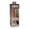 King Cock Elite 7 Inch Dual Density Dildo Tan