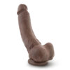 Mechanic Dildo Coverboy 9in w/Balls Chocolate, Blush