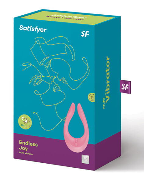 Satisfyer Endless Joy Cock Ring Pink