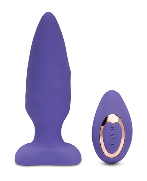 Sensuelle Andii Roller Motion Butt Plug Ultra Violet
