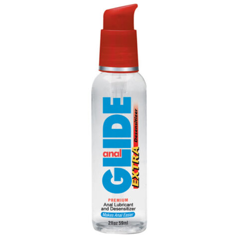 Anal Glide Extra Lubricant & Desensitizer 2oz