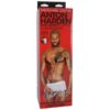 Anton Harden Dildo 12in w/Balls Chocolate Black, Doc Johnson
