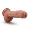 Big Billy Dildo Au Naturel 9in w/Balls Mocha