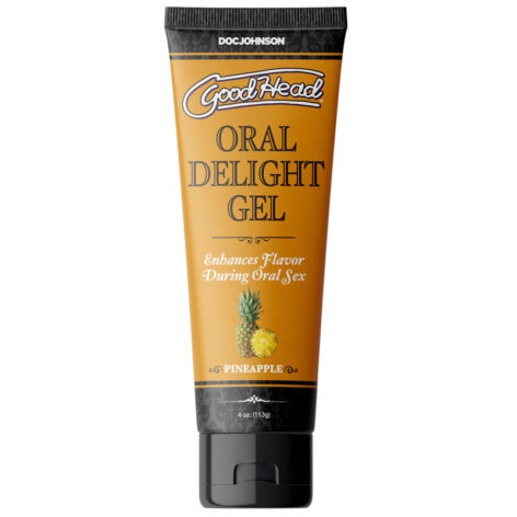 GoodHead Oral Delight Gel Pineapple 4oz, Doc Johnson