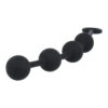 Nexus Excite Anal Beads Medium Silicone Black
