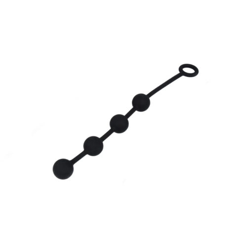 Nexus Excite Anal Beads Medium Silicone Black