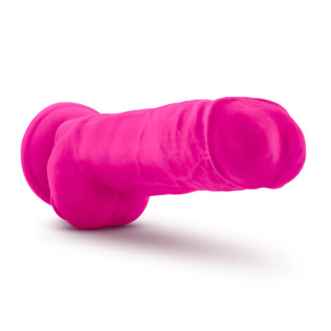 Bold Big Boy Dildo Au Naturel 10in w/Balls Pink, Blush