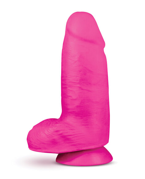 Bold Chub Dildo Au Naturel 10in w/Balls Pink, Blush