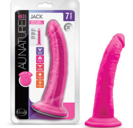 Jack Dildo Au Naturel Bold 7in Pink, Blush