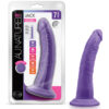 Jack Dildo Au Naturel Bold 7in Purple, Blush