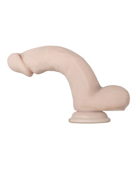 Real Supple Poseable 7.75" Dildo Light Beige