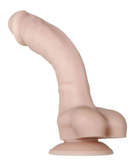 Real Supple Silicone Poseable 8.25" Dildo Light