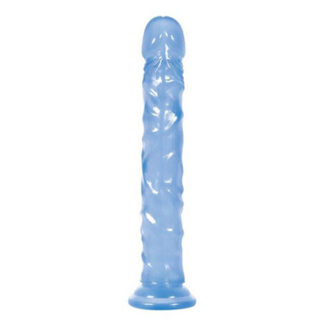 Tall Boy Dildo 9.5in w/Suction Cup Blue, Adam & Eve