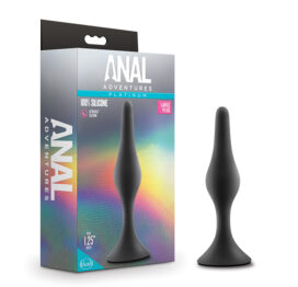 Anal Adventures Beginner Plug Large Black, Blush