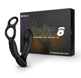 Nexus Simul8 Stroker Edition Dual Anal Toy Black