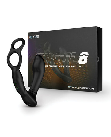 Nexus Simul8 Stroker Edition Dual Anal Toy Black