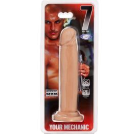 Working Man Your Mechanic 7in Dildo Thin Light