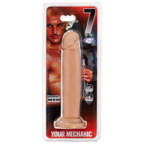 Working Man Your Mechanic 7in Dildo Thin Light