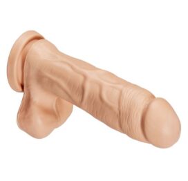Working Man Your Rock Star 7in Dildo w/Balls Light Working Man Your Rock Star 7in Dildo w/Balls Light