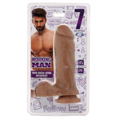 Working Man Your Social Media Influencer 7in Dildo