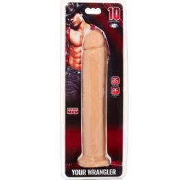 Working Man Your Wrangler Dildo 10in w/Suction Cup Light