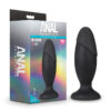 Anal Adventures Silicone Rocket Plug Black, Blush