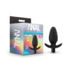 Anal Adventures Silicone Saddle Plug Black, Blush