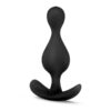 Anal Adventures Wave Plug Silicone Black, Blush