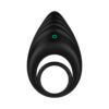 Nexus Enhance Vibrating Cock & Ball Ring Black Silicone
