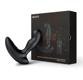 Nexus Ride Prostate & Perineum Massager Black