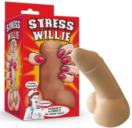 Stress Willie w/Balls Beige, Hott Products