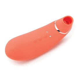 Sensuelle Trinitii Suction Tongue Vibe Coral