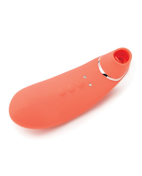 Sensuelle Trinitii Suction Tongue Vibe Coral