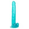 Size Queen 12in Dildo w/Balls Blue, CalExotics