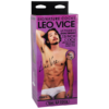 Leo Vice Dildo Asian 6in w/Balls Caramel