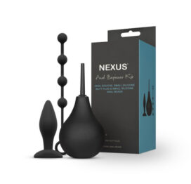 Nexus Anal Beginner Kit 3pc Silicone Black