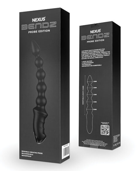 Nexus Bendz Bendable Vibrating Probe Black