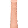 RealRock 8in Realistic Dildo w/Suction Cup Beige, Shots