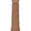 RealRock 8in Realistic Dildo w/Suction Cup Tan, Shots