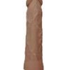 RealRock 8in Realistic Dildo w/Suction Cup Tan, Shots