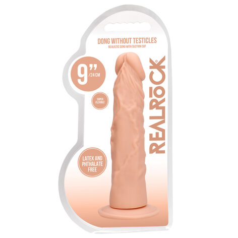 RealRock 9in Realistic Dong Beige, Shots