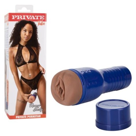 Romy Indy Private Tube Pussy Masturbator Brown