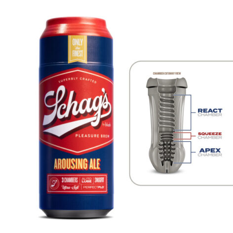 Schag's Arousing Ale Stroker Frosted, Blush